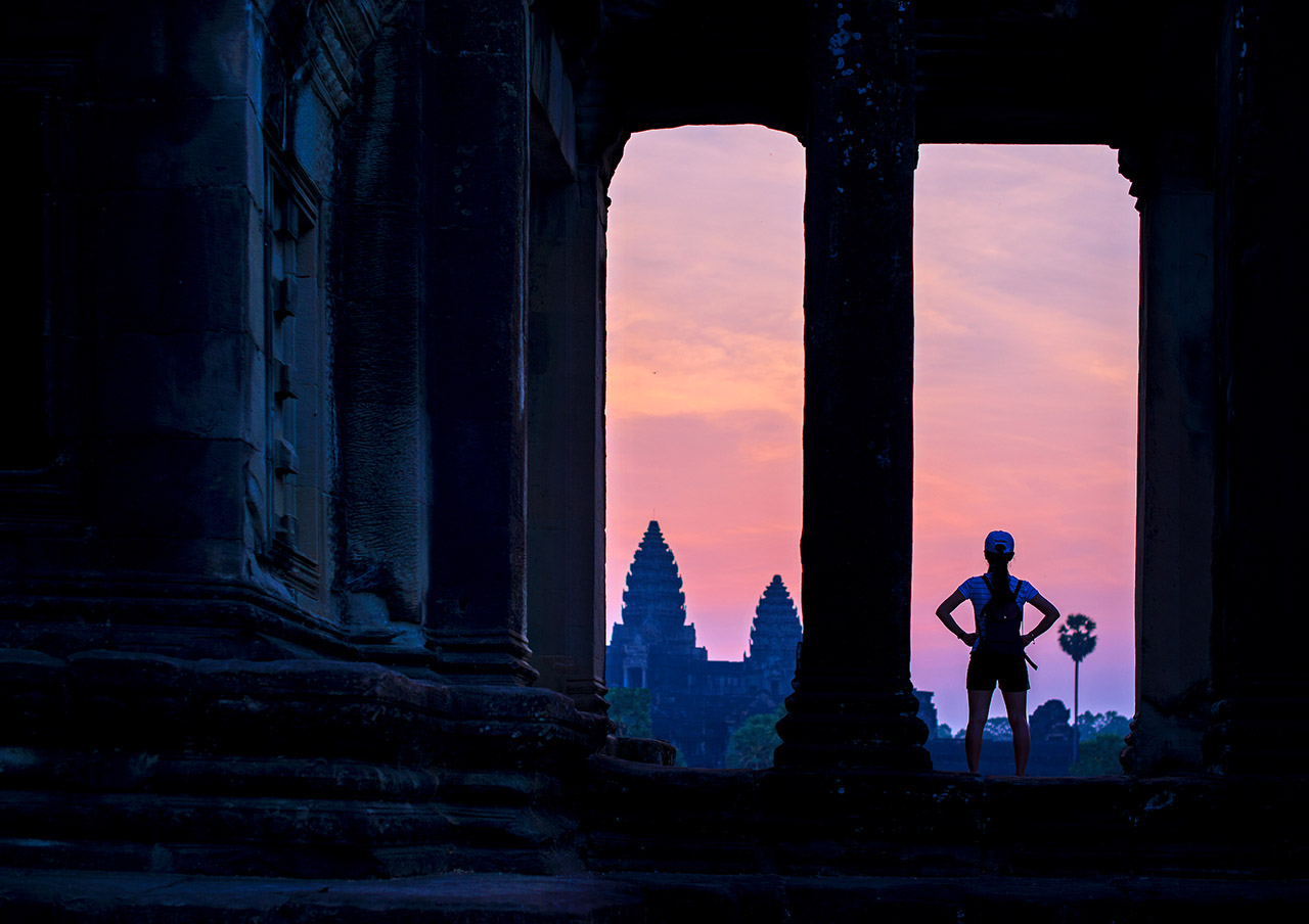 Sunrise at Angkor Wat, Cambodia ©2017